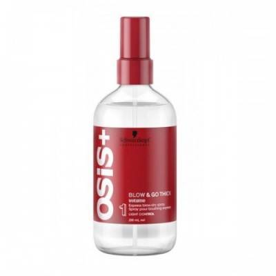 OSIS Blow & Glow Thick - spray leave-in pentru volum cu fixare lejera - 200 ml