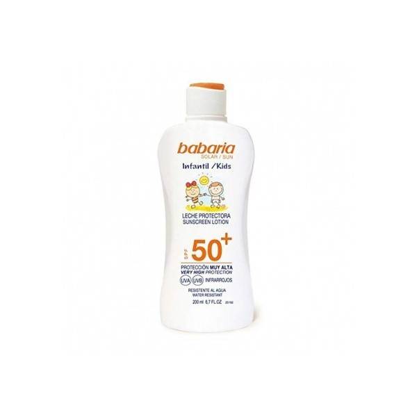 BABARIA KIDS LECHE PROTECTORA SPF50+ 200ML BABARIA KIDS LECHE PROTECTORA SPF50+ 200ML