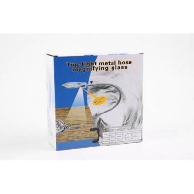 TOP-TIGHT METAL HOSE MAGNIFYING GLASS