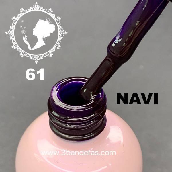 61 AZUL MARINO Esmalte NAVI 12ml