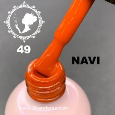 49 NARANJA OSCURO Esmalte NAVI 12ml