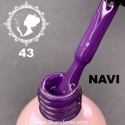 43 VIOLETA OSCURO Esmalte NAVI 12ml