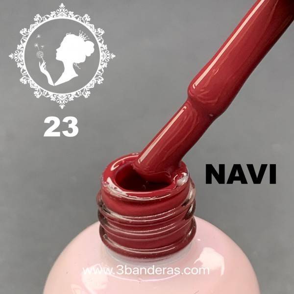 23 MARRÓN GRANATE  Esmalte NAVI 12ml