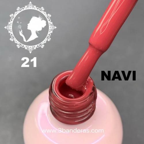 21 FUCSIA TEJA  Esmalte NAVI 12ml