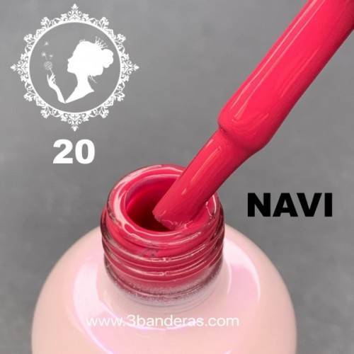 20 FUCSIA MORADA Esmalte NAVI 12ml