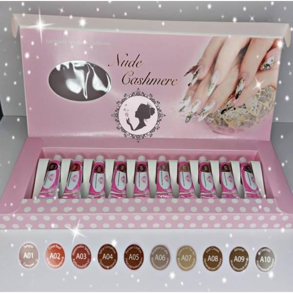 COLOR GEL NUDE NAIL KIT